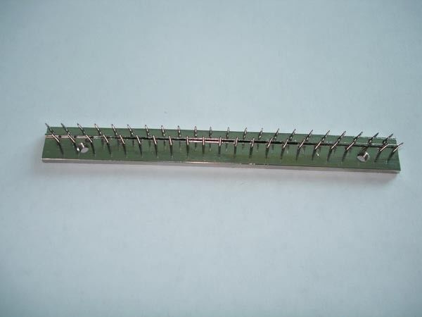 Nickel Plated Steel Stenter Pin Bar Solid Long Life For Victex Textile Machine Monforts