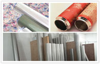 Fabric Printing Rotary Nickel Screen , Accurate Textile Screen Printing Mesh 125V