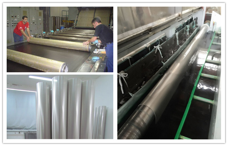 Textile Printing Rotary Nickel Cylinder Printing 640M 914M 135 155MM