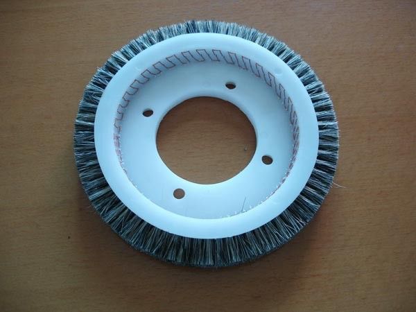 Pure Bristle Stenter Brushes Wheel For Monforts Artos Bruckner LK Textiles Machine