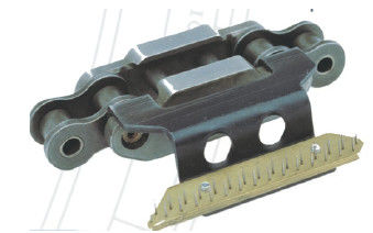 Gray Steel Stenter Machine Spares Vertical Chains Corrosion Resistance