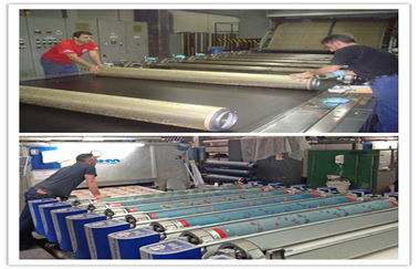 More Tough & Tensile Rotary Printing Textiles Nickel Screen Mesh 100