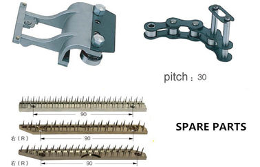 Pinplate / Pin Bar/ Link / Chain / Clip Textile Spare Parts For Dyeing And Finishing Machinery