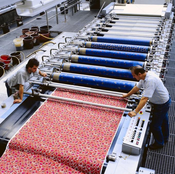 Good Symmetrical Textile Printing Cylinder Nickel Rotary Screen 165M Size